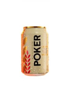 CERVEZA POKER MALTA LATA X 330 CC PC/24