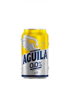 CERVEZA AGUILA CERO LATA X 330 ML