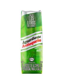 AGUARDIENTE ANT 24 GRADOS TETRA X 1050