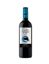 VINO GATO NEGRO MERLOT TINTO BT 750 ML