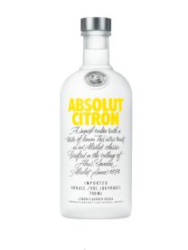 VODKA ABSOLUT CITRON BT X 750 ML